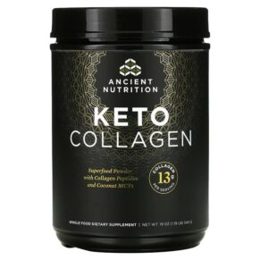 Thực phẩm chức năng Dr. Axe / Ancient Nutrition Keto Collagen 1.19 lb (540 g) 816401021137