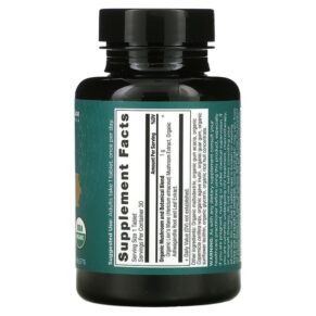 Thực phẩm bổ sung Dr. Axe / Ancient Nutrition Lion's Mane Mental Clarity And Concentration 30 Tablets 816401025524