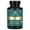 Thực phẩm chức năng Dr. Axe / Ancient Nutrition Lion's Mane Mental Clarity And Concentration 30 Tablets 816401025524