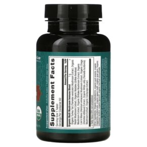 Thực phẩm bổ sung Dr. Axe / Ancient Nutrition Multi Mushroom Daily Immune Defense 60 Tablets 816401025531