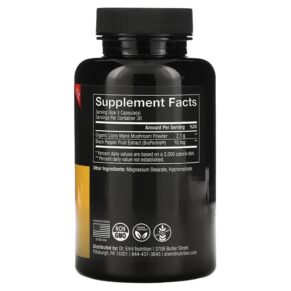Thực phẩm bổ sung Dr. Emil Nutrition Lion's Mane Smart Shrooms 2.100 mg 90 Vegetable Capsules 850002956269