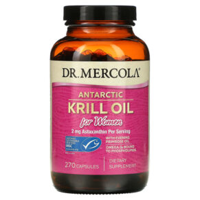 Thực phẩm chức năng Dr. Mercola Antarctic Krill Oil for Women 270 Capsules 813006010290
