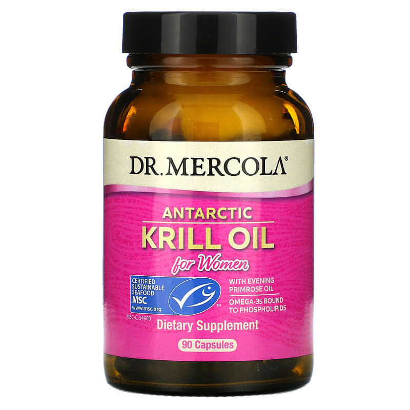 Dr. Mercola Antarctic Krill Oil for Women 90 Capsules 8 Thực phẩm chức năng Dr. Mercola Antarctic Krill Oil for Women 90 Capsules 813006010283