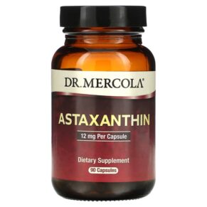 Thực phẩm chức năng Dr. Mercola Astaxanthin 12 mg 90 Capsules 810487031295