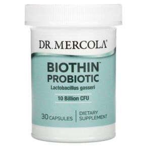 Thực phẩm chức năng Dr. Mercola Biothin Probiotic Lactobacillus Gasseri 10 Billion CFU 30 Capsules 810487036481