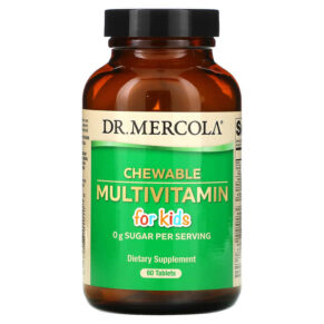 Thực phẩm chức năng Dr. Mercola Chewable Multivitamin for Kids 60 Tablets 813006010108