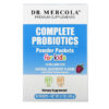 Thực phẩm chức năng Dr. Mercola Complete Probiotics Powder Packets for Kids Natural Raspberry 10 Billion CFU 30 Packets 0.12 oz (3.5 g) Each 813006011983