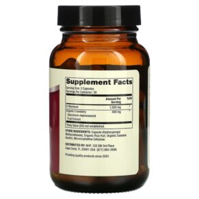 Dr. Mercola D-Mannose and Cranberry Extract 60 Capsules 3 Thực phẩm bổ sung Dr. Mercola D-Mannose and Cranberry Extract 60 Capsules 813006010528