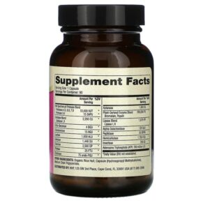 Dr. Mercola Full Spectrum Enzymes for Women 90 Capsules 3 Thực phẩm bổ sung Dr. Mercola Full Spectrum Enzymes for Women 90 Capsules 810487030915