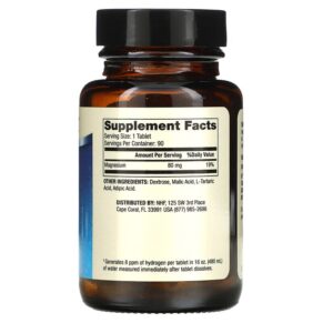Thực phẩm bổ sung Dr. Mercola H2 Molecular Hydrogen 90 Tablets 810487032568