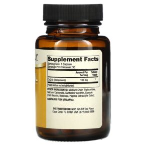 Thực phẩm bổ sung Dr. Mercola Liposomal CoQ10 100 mg 30 Capsules 813006014984