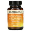 Thực phẩm chức năng Dr. Mercola Liposomal Vitamin D3 5.000 IU 90 Capsules 810487032001