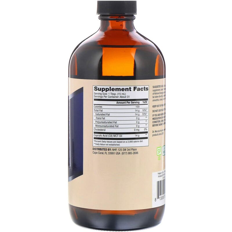 Dr. Mercola Mitomix Ketone Energy 16 fl oz (473 ml) 2 Thực phẩm bổ sung Dr. Mercola Mitomix Ketone Energy 16 fl oz (473 ml) 813006018142