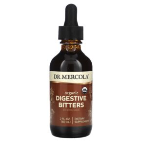 Thực phẩm chức năng Dr. Mercola Organic Digestive Bitters with Natural Flavors 2 fl oz (60 ml) 810487033589