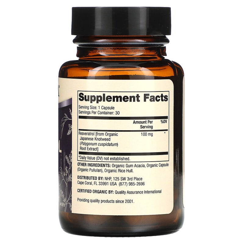 Dr. Mercola Organic Resveratrol 100 mg 30 Capsules 2 Thực phẩm bổ sung Dr. Mercola Organic Resveratrol 100 mg 30 Capsules 810094210885