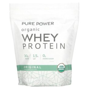 Thực phẩm chức năng Dr. Mercola Organic Whey Protein Pure Powder Original 13.5 oz (382.5 g) 810487032810