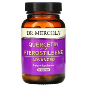 Thực phẩm chức năng Dr. Mercola Quercetin and Pterostilbene Advanced 60 Capsules 810487031721