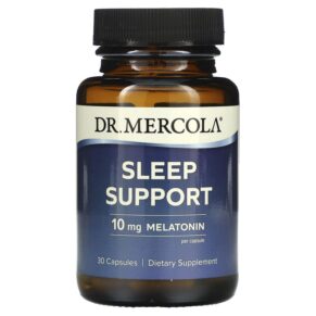 Thực phẩm chức năng Dr. Mercola Sleep Support 10 mg 30 Capsules 810094210458