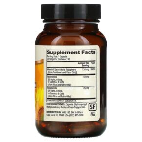 Thực phẩm bổ sung Dr. Mercola Vitamin E 90 Capsules 810487033336