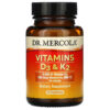 Thực phẩm chức năng Dr. Mercola Vitamins D3 & K2 30 Capsules 813006016919