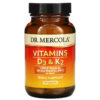 Thực phẩm chức năng Dr. Mercola Vitamins D3 & K2 90 Capsules 813006019965