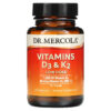Dr. Mercola Vitamins D3 & K2 Low Dose 30 Capsules 5 Thực phẩm chức năng Dr. Mercola Vitamins D3 & K2 Low Dose 30 Capsules 810094210991