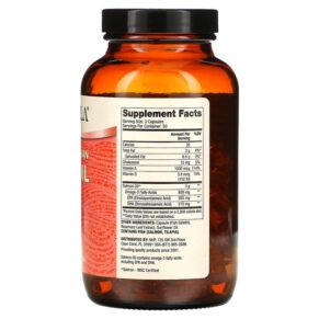 Thực phẩm bổ sung Dr. Mercola Wild Caught Alaskan Salmon Oil 90 Capsules 813006018456