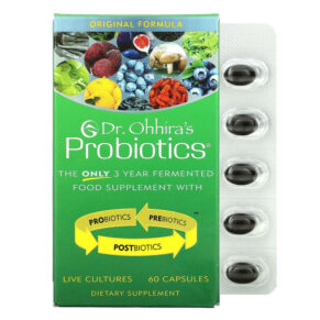 Thực phẩm chức năng Dr. Ohhira's Essential Formulas Inc. Probiotics Original Formula 60 Capsules 695927121251
