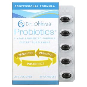 Thực phẩm chức năng Dr. Ohhira's Essential Formulas Inc. Professional Formula Probiotics 60 Capsules 695927121213