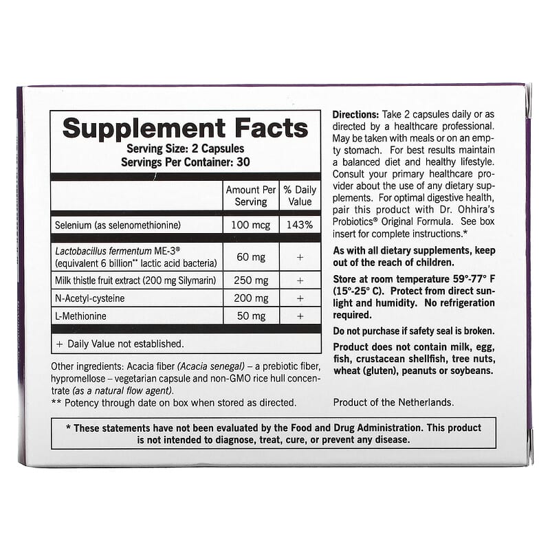 Dr. Ohhira's Essential Formulas Inc. Reg'Activ Detox & Liver Health 60 Capsules 2 Thực phẩm bổ sung Dr. Ohhira's Essential Formulas Inc. Reg'Activ Detox & Liver Health 60 Capsules 695927222033