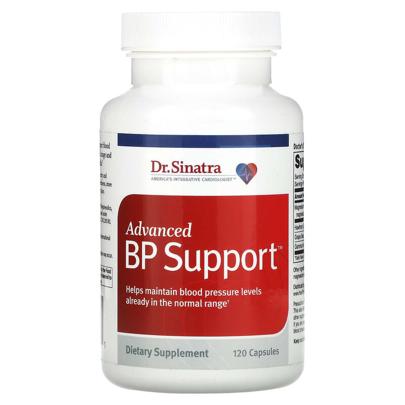 Dr. Sinatra Advanced BP Support 120 Capsules 8 Thực phẩm chức năng Dr. Sinatra Advanced BP Support 120 Capsules 678829201351