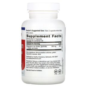 Thực phẩm bổ sung Dr. Sinatra Magnesium Broad-Spectrum Complex 120 Capsules 678829200842