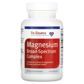 Thực phẩm chức năng Dr. Sinatra Magnesium Broad-Spectrum Complex 120 Capsules 678829200842