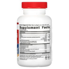 Thực phẩm bổ sung Dr. Sinatra Omega Q Plus MAX 100 mg 60 Softgels 678829203218
