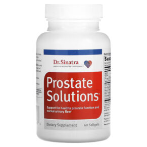 Thực phẩm chức năng Dr. Sinatra Prostate Solutions 60 Softgels 678829201436