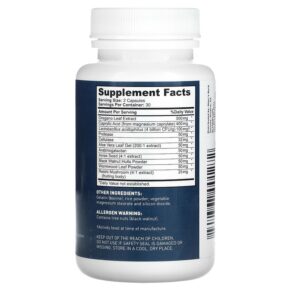 Thực phẩm bổ sung Dr. Tobias Candida Support 60 Capsules 842367001272