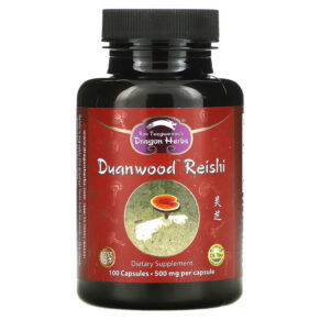 Thực phẩm chức năng Dragon Herbs (Ron Teeguarden) Duanwood Reishi 500 mg 100 Capsules 679372005144