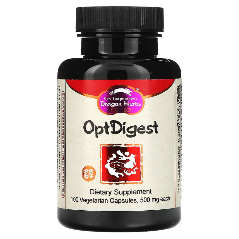 Dragon Herbs (Ron Teeguarden) OptDigest 500 mg 100 Vegetarian Capsules 8 Thực phẩm chức năng Dragon Herbs (Ron Teeguarden) OptDigest 500 mg 100 Vegetarian Capsules 679372003065