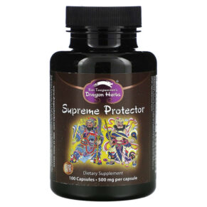 Thực phẩm chức năng Dragon Herbs (Ron Teeguarden) Supreme Protector 500 mg 100 Capsules 679372001009
