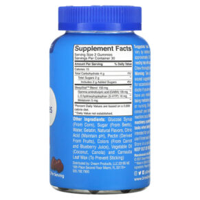 Dream Water Sleep Snoozeberry 60 Gummies 3 Thực phẩm bổ sung Dream Water Sleep Snoozeberry 60 Gummies 857430002551