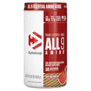 Thực phẩm chức năng Dymatize ALL9AMINO Juicy Watermelon 15.87 oz (450 g) 705016181049