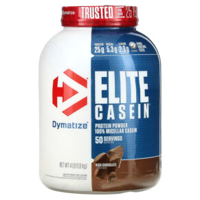 Thực phẩm chức năng Dymatize Elite Casein Rich Chocolate 4 lb (1.8 kg) 705016226160