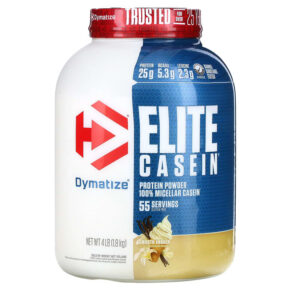 Thực phẩm chức năng Dymatize Elite Casein Smooth Vanilla 4 lb (1.8 kg) 705016226184