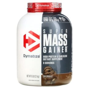 Thực phẩm chức năng Dymatize Super Mass Gainer Rich Chocolate 6 lb (2.7 kg) 705016331277