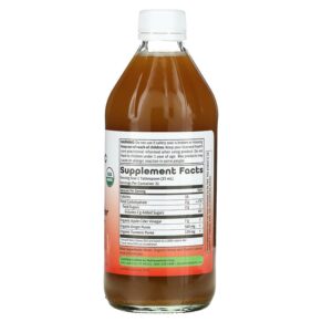 Thực phẩm bổ sung Dynamic Health Apple Cider Vinegar Detox Tonic 16 fl oz (473 ml) 790223656640