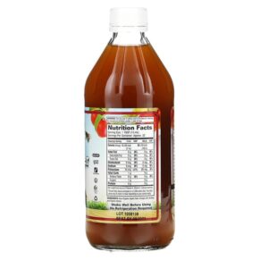 Dynamic Health Organic Raw Apple Cider Vinegar with Mother & Honey 16 fl oz (473 ml) 3 Thực phẩm bổ sung Dynamic Health Organic Raw Apple Cider Vinegar with Mother & Honey 16 fl oz (473 ml) 790223102284