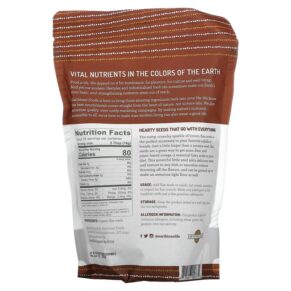 Thực phẩm bổ sung Earthtone Foods Organic Whole Brown Flax Seeds 16 oz (453 g) 817516020732