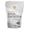 Thực phẩm chức năng Earthtone Foods Organic Whole Brown Flax Seeds 16 oz (453 g) 817516020732