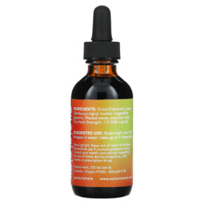 Thực phẩm bổ sung Eclectic Institute Elderberry Glycerite 2 fl oz (60 ml) 023363322633