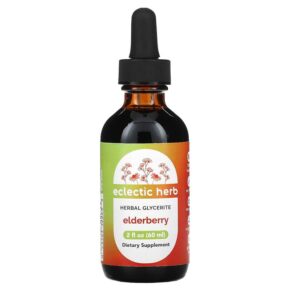Thực phẩm chức năng Eclectic Institute Elderberry Glycerite 2 fl oz (60 ml) 023363322633
